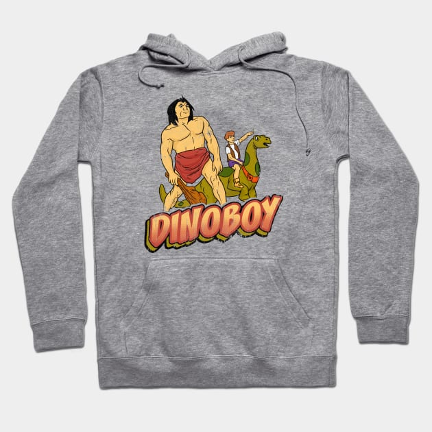 Distressed Dino Boy Hoodie by OniSide